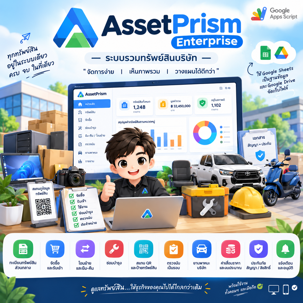 ระบบรวมทรัพย์สินบริษัท